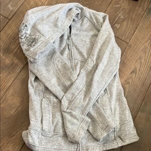 Hoodie workout zip up